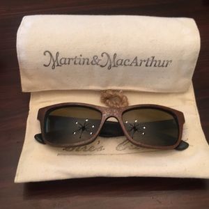 Martin & MacArthur Koa Sunglasses